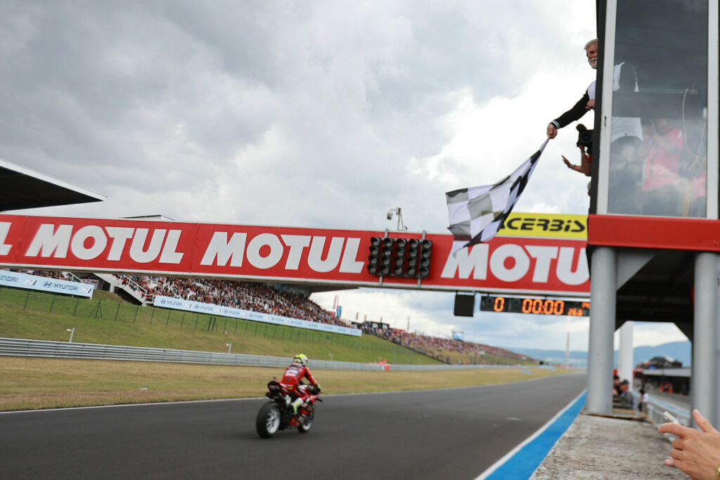 Alvaro Bautista (1). Photo courtesy Dorna.