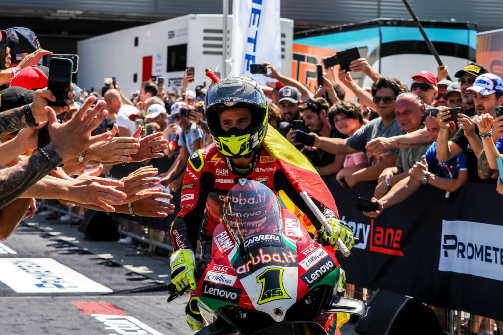 Alvaro Bautista (1). Photo courtesy Dorna.