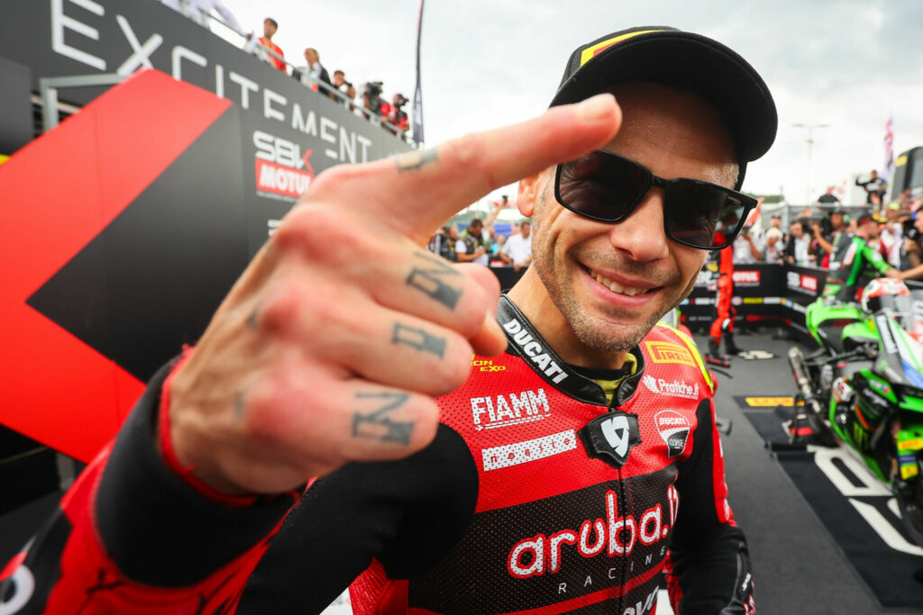 Alvaro Bautista. Photo courtesy Dorna.