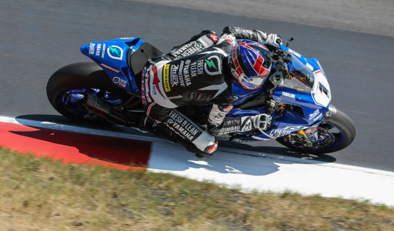 MotoAmerica: Gagne Quickest In Special Superbike Session At Laguna