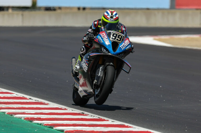 MotoAmerica: Jacobsen Tops Superbike FP1 At Laguna Seca