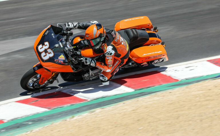 MotoAmerica: Kyle Wyman Claims Bagger Pole Position At Laguna Seca