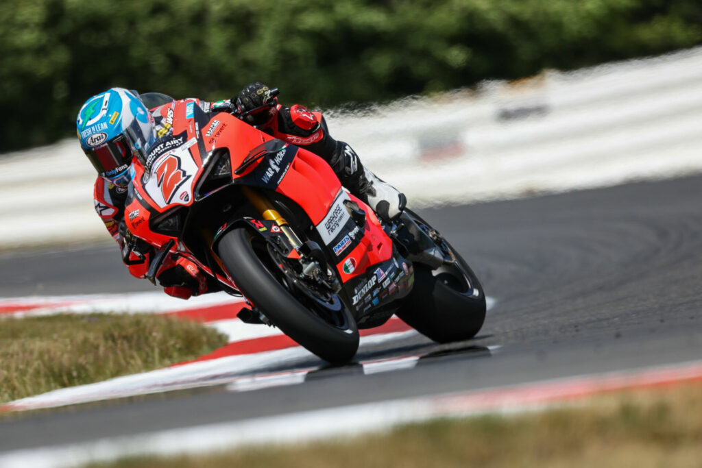 Josh Herrin (2). Photo by Brian J. Nelson, courtesy Ducati.