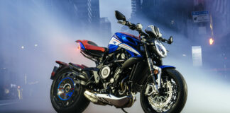 An MV Agusta Dragster RR SCS America. Photo courtesy MV Agusta.