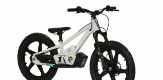 A Husqvarna EE 1.20 electric balance bike by STACYC. Photo courtesy Husqvarna Motorcycles.