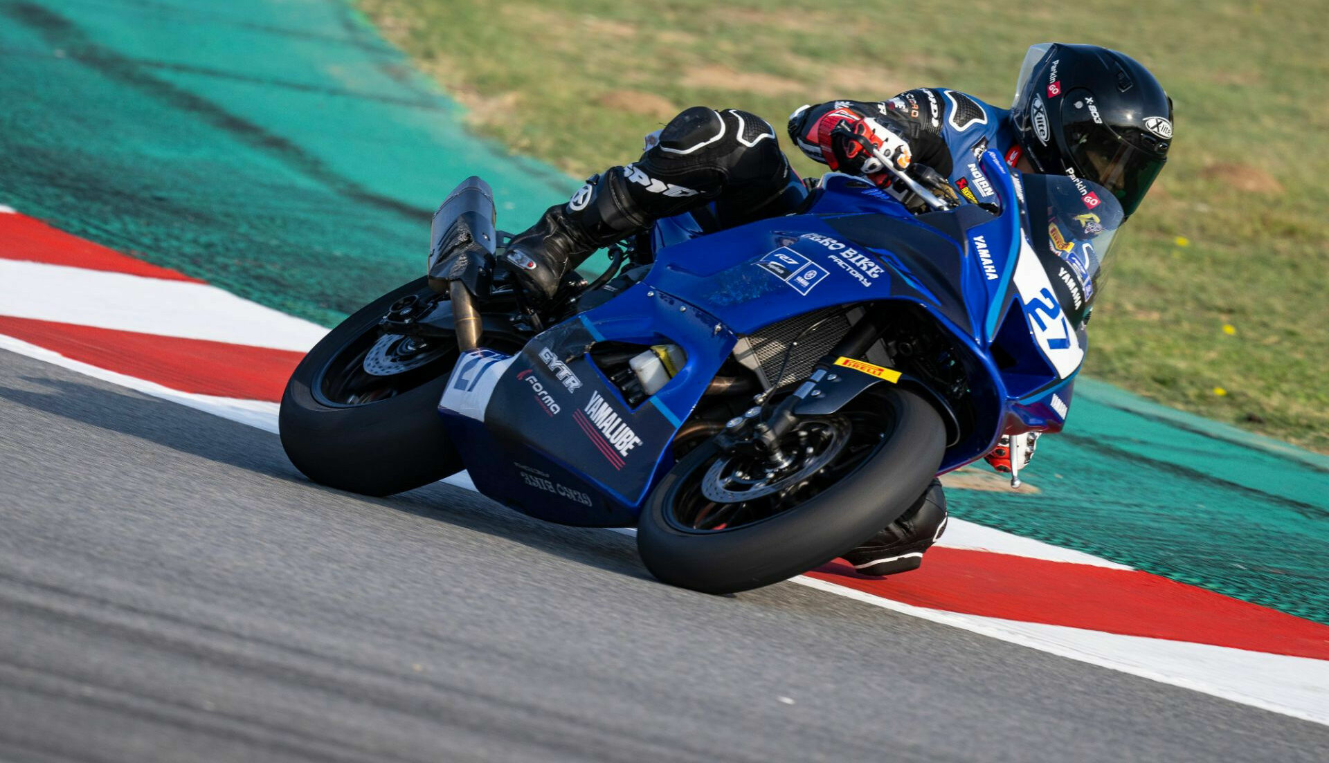 Filippo Rovelli (27) on his R7 Cup racebike in Europe. Photo courtesy Team Iso.
