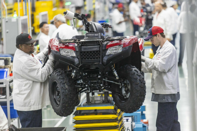 Honda Begins Production Of Full-Size ATVs In North Carolina