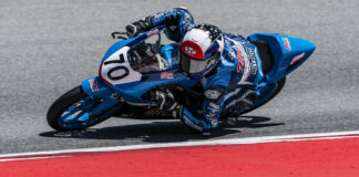 Kristian Daniel Jr. (70). Photo by Manu Tormo, courtesy Kristian Daniel Jr. Racing.
