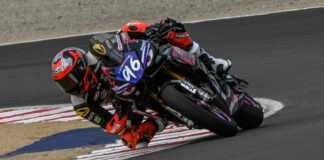 Gus Rodio (96). Photo courtesy Aprilia.