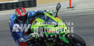 Kawasaki Motors Corp, U.S.A.'s decision to import the ZX-4RR global model paid off, with sales exceeding expectations. They'll bring in more for 2024. The theme is more-usable power. Photos by Kevin Wing.