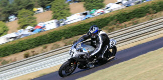 New AHRMA Interim Executive Director Daniel May racing at Barber Motorsports Park. Photo by Craig Chawla.