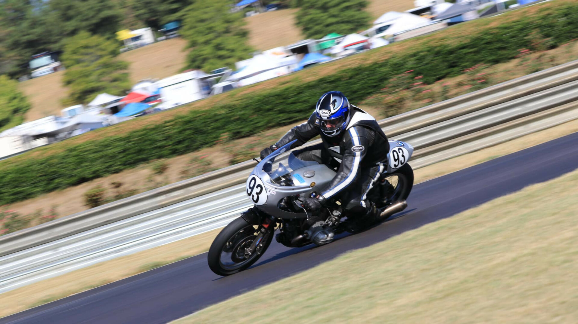 New AHRMA Interim Executive Director Daniel May racing at Barber Motorsports Park. Photo by Craig Chawla.