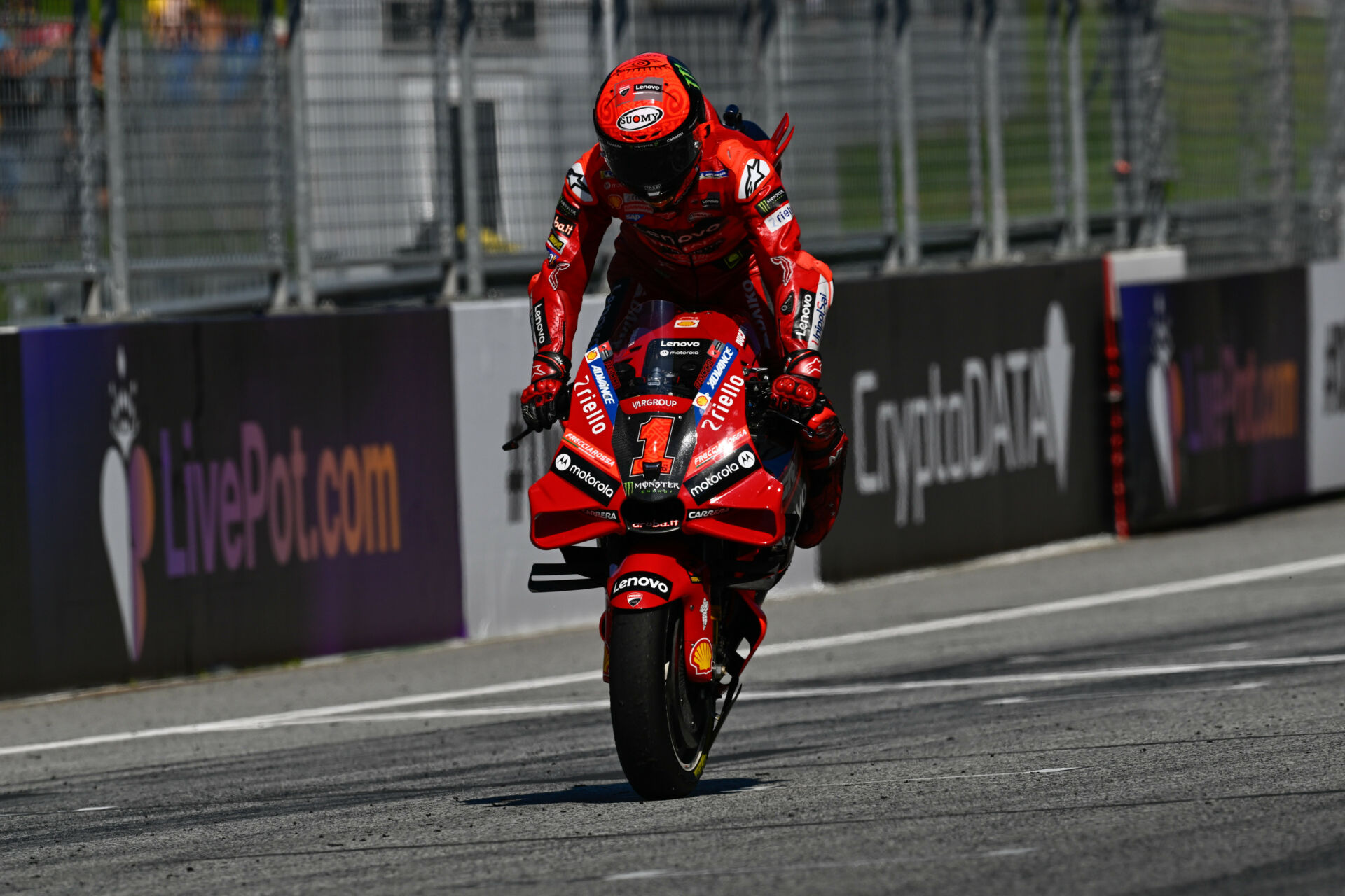 Francesco Bagnaia (1). Photo courtesy Dorna.