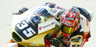 Somkiat Chantra (35). Photo courtesy Idemitsu Honda Team Asia.