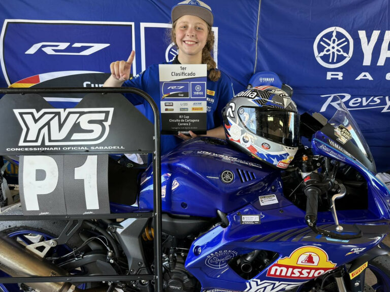 Yamaha R7 Cup: Kayla Yaakov Dominates Race Two At Cartagena Circuit In Spain