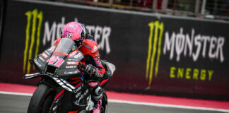 Aleix Espargaro (41). Photo courtesy Dorna.