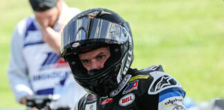 Cameron Beaubier, as seen at Pittsburgh International Race Complex. Photo by Brian J. Nelson.