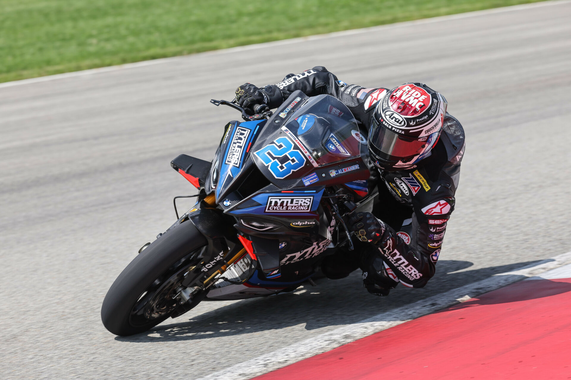 Corey Alexander (23). Photo by Brian J. Nelson, courtesy Tytlers Cycle Racing.