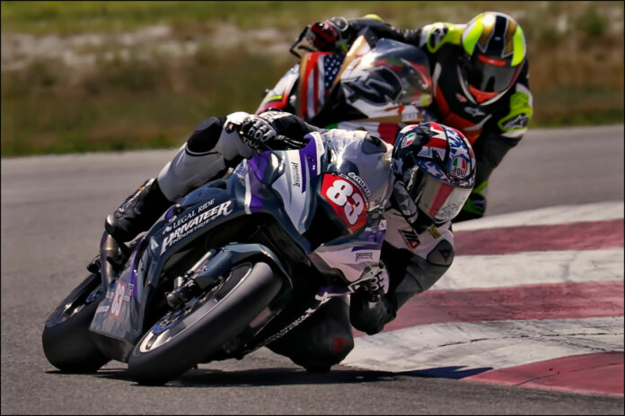 Anthony Norton (83) en-route to extending his Moto United/Moto Station King of the Mountains win streak to three. Photo courtesy UtahSBA.