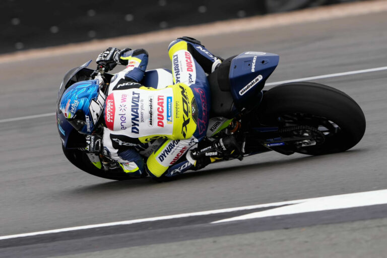 MotoE: Garzo On The Gas In Practice One At Silverstone