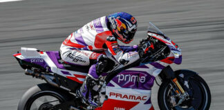 Johann Zarco (5). Photo courtesy Prima Pramac Racing.