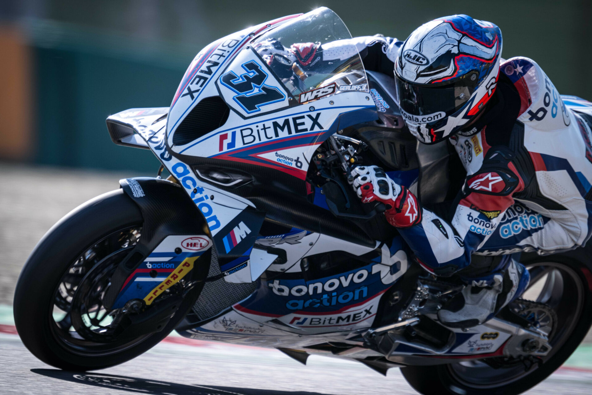 Garrett Gerloff (31). Photo courtesy BMW Motorrad Motorsport.