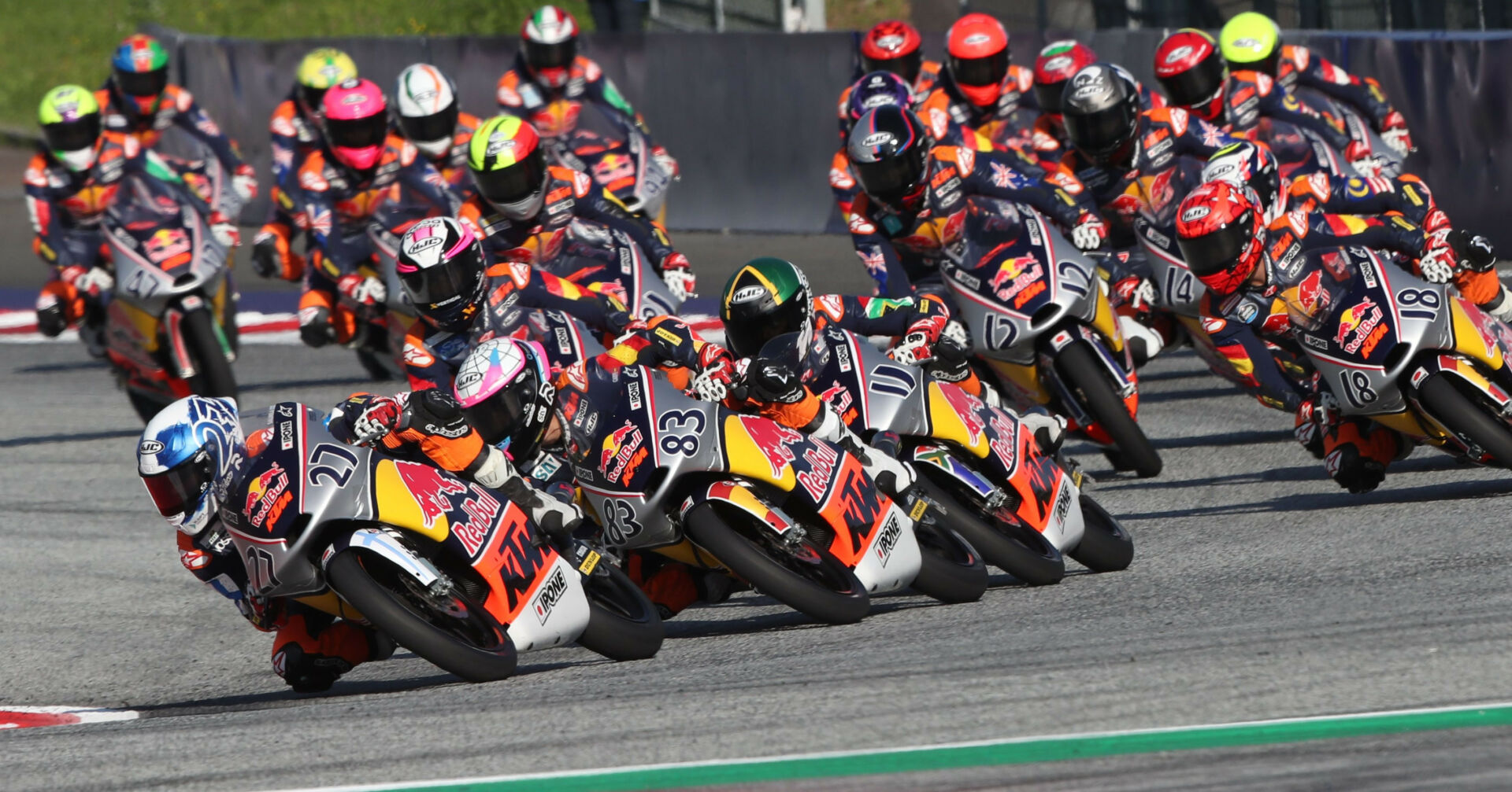 Red Bull MotoGP Rookies Cup Race One Results From Red Bull Ring