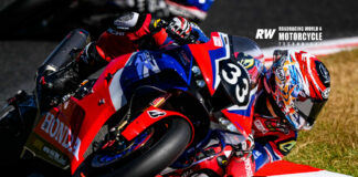 Team HRC with Japan Post (33) was quickest in the first qualifying session Friday at the Suzuka 8-Hours, in Japan. Photo by Kohei Hirota.