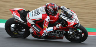 Tommy Bridewell (46). Photo by Double Red, courtesy Paul Bird Motorsport.