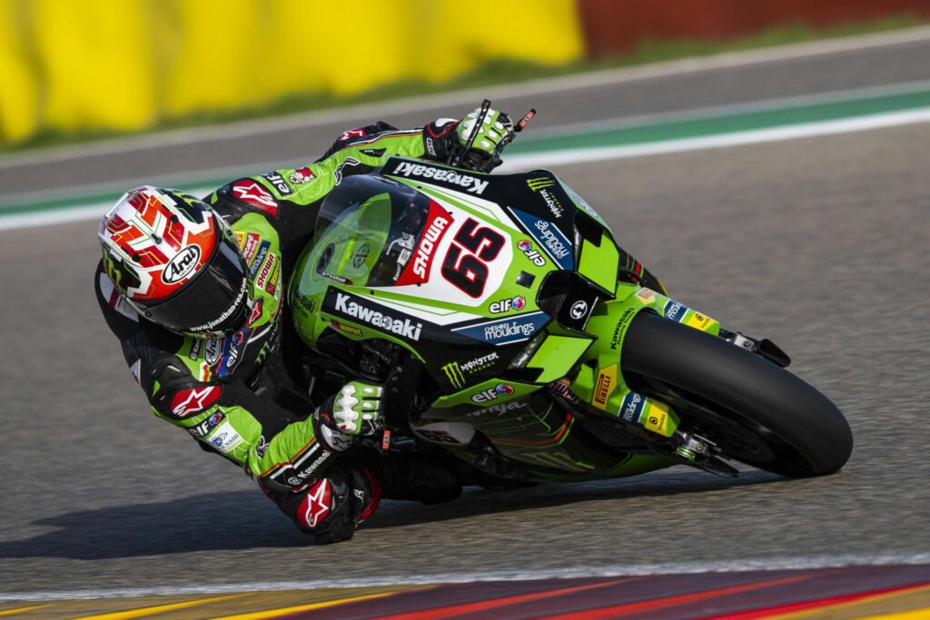 Jonathan Rea (65). Photo courtesy Kawasaki.