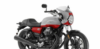 A Moto Guzzi V7 Stone Corsa. Photo courtesy Moto Guzzi.