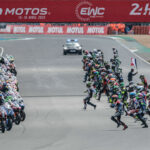 The start of the 2023 24 Hours of Le Mans. Photo courtesy FIM EWC.