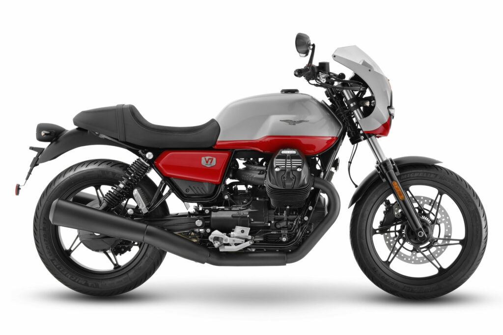 A Moto Guzzi V7 Stone Corsa. Photo courtesy Moto Guzzi.