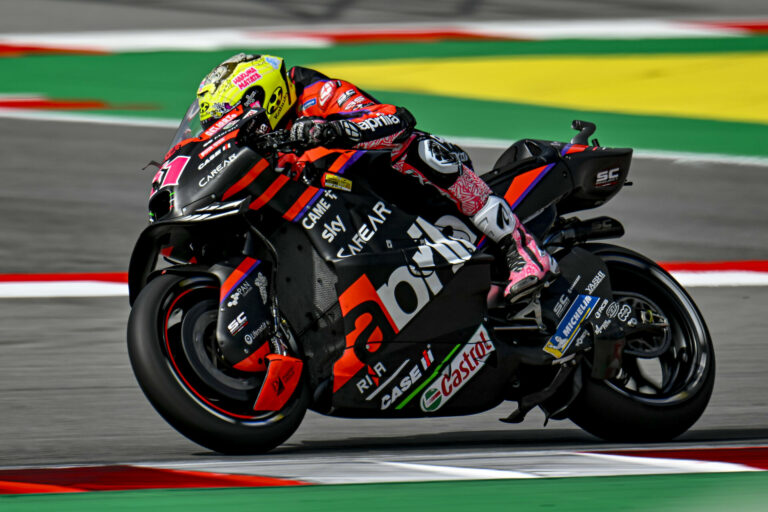 MotoGP: Aleix Espargaro Breaks Lap Record In “Practice” At Catalunya (Updated)