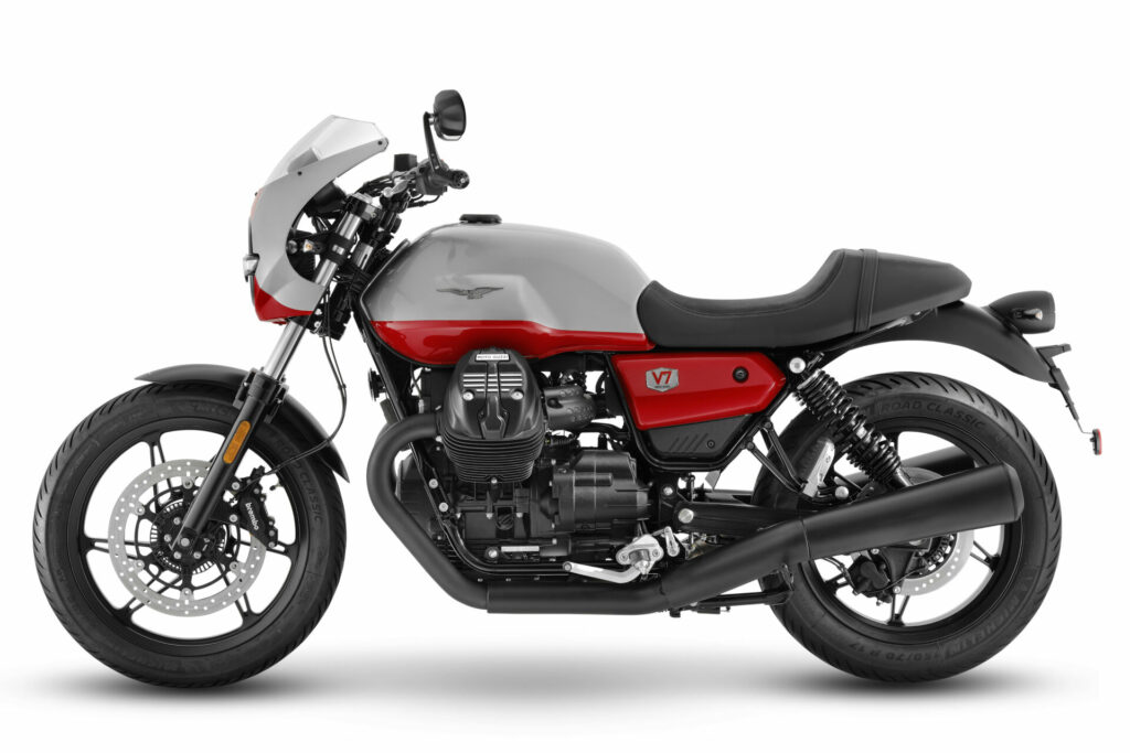 A Moto Guzzi V7 Stone Corsa. Photo courtesy Moto Guzzi.