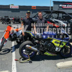 Racers Bryce Prince (right) and Fabrice Vilder (left) are the new owners of Kern County Powersports in Bakersfield, California. Photos by David Swarts.  