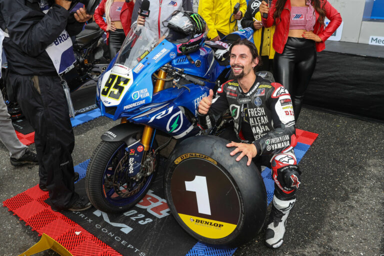 MotoAmerica: JD Beach Tests Tytlers BMW Superbike At Homestead