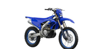A 2024 Yamaha WR450F. Photo courtesy Yamaha.