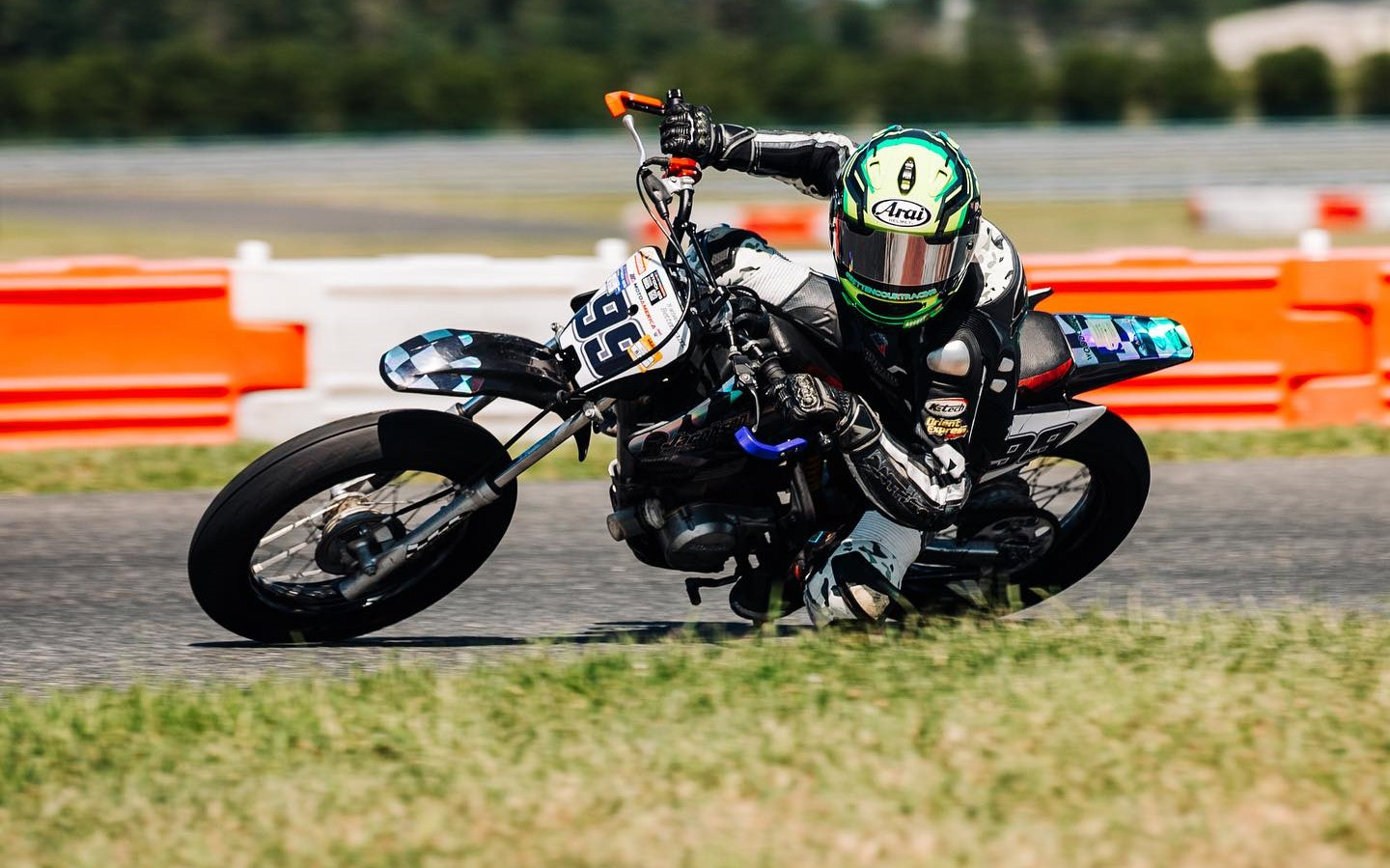 Nathan Bettencourt (99) swept all four Stock 125 race wins. Photo courtesy MotoAmerica Mini Cup.