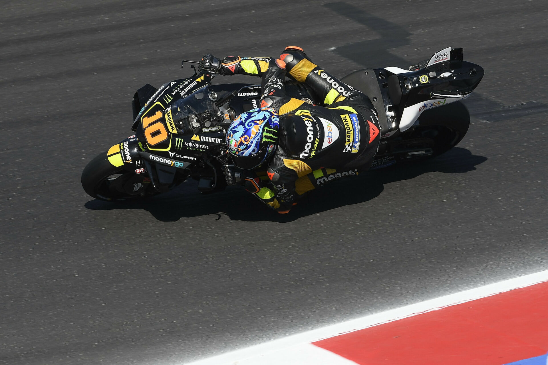 Luca Marini (10). Photo courtesy Mooney VR46 Racing Team.