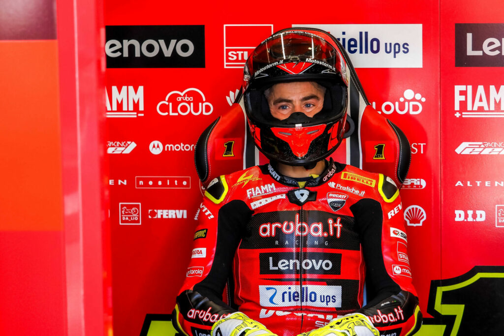 Alvaro Bautista. Photo courtesy Dorna.