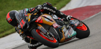 Westby Racing's Mathew Scholtz (11). Photo by Brian J. Nelson, courtesy Westby Racing.