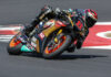 Mathew Scholtz (11) on his Westby Racing Yamaha YZF-R1 Superbike. Photo by Brian J. Nelson, courtesy Westby Racing.