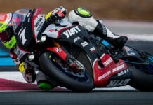 YART Yamaha Official EWC Team (7) in action. Photo courtesy Bridgestone.