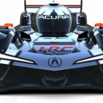 An Acura and Honda-branded HPD ARX prototype racecar. Photo courtesy American Honda.