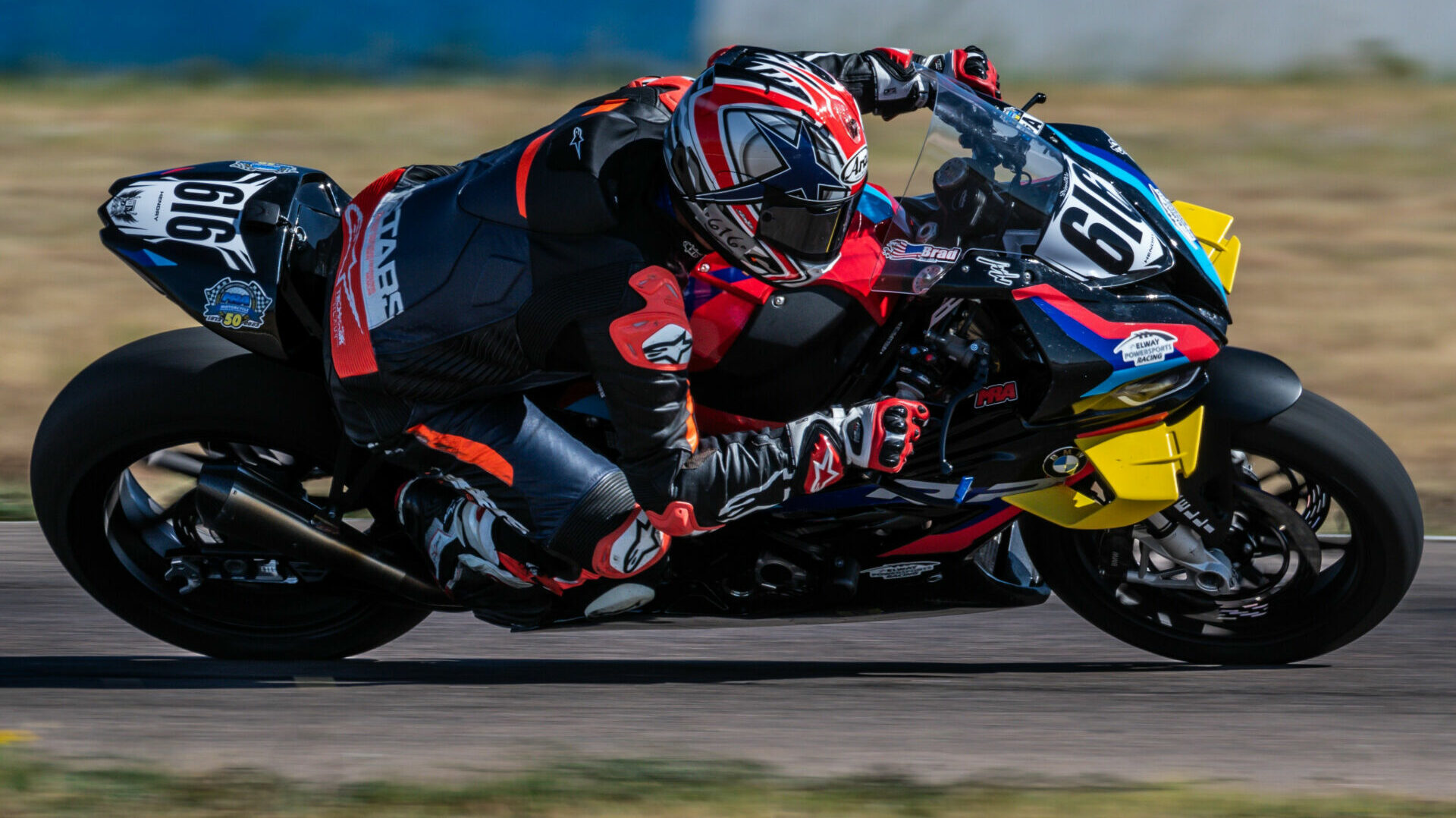 Brad Hendry (616) at High Plains Raceway. Photo by Kelly Vernell, courtesy MRA.