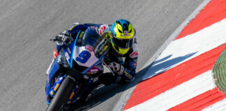 Jorge Navarro (9). Photo courtesy Ten Kate Racing.