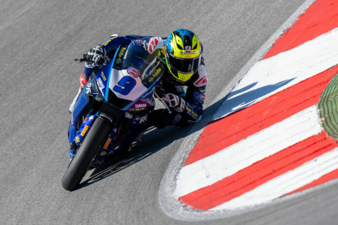 Jorge Navarro (9). Photo courtesy Ten Kate Racing.