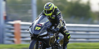 Kyle Ryde (77). Photo courtesy MSVR.