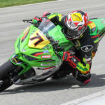 Levi Badie (71), as seen at PittRace earlier this season. Photo by Brian J. Nelson, courtesy Badie Racing.